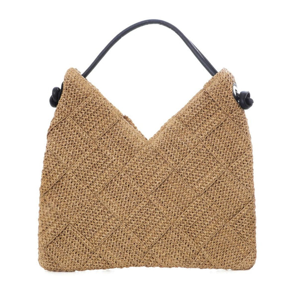 Natural Raffia Shoulder Hobo Bag – ADORNIA
