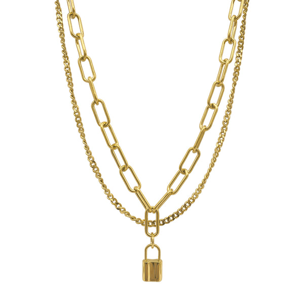 ネックレス・チョーカー [LAN ARCHIVE_official][1016] Layered Clip Necklace N-1087YGP1080x1080_grande.jpg?
