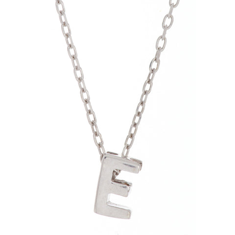14k Gold Plated Mini Initial Pendant Necklace