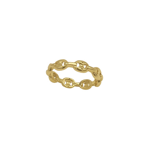 Mariner Band Ring gold