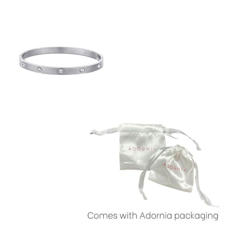 Tarnish Resistant Crystal Eternity Cuff