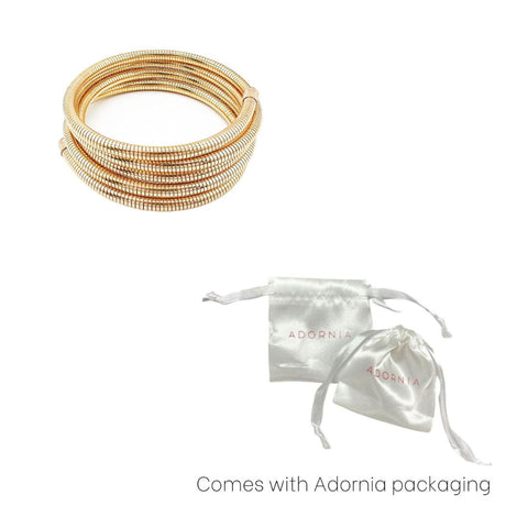 Flexible Coil Stack Bracelet