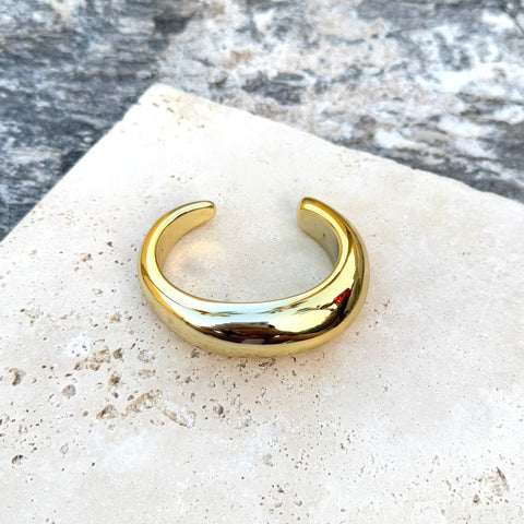 Gold Plated Chunky Cuff