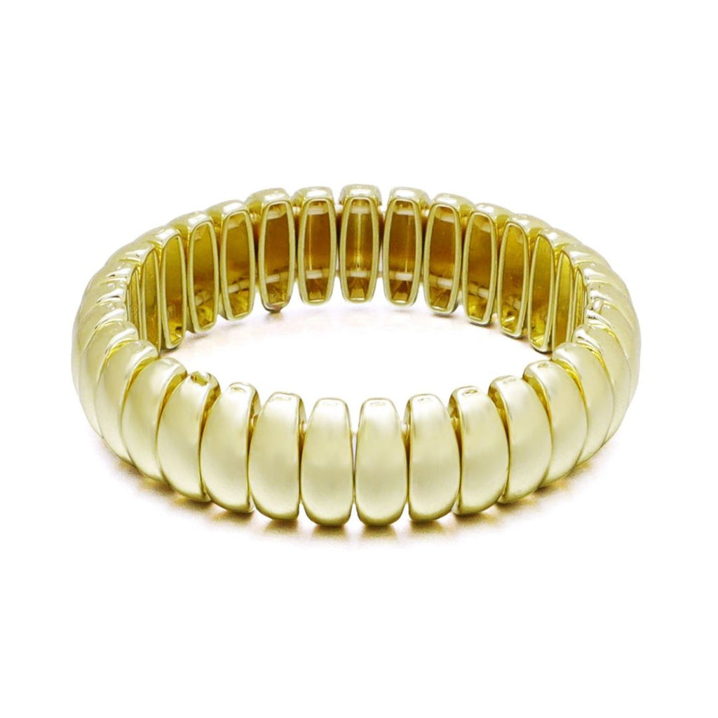 Gold Plated Stretch Cuff