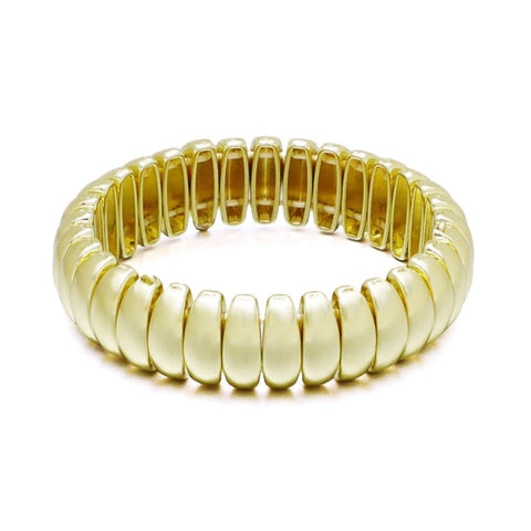 Gold Plated Stretch Cuff