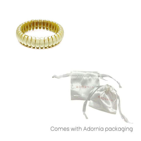 Gold Plated Stretch Cuff