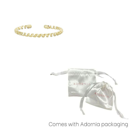 Gold Plated Coil Cuff
