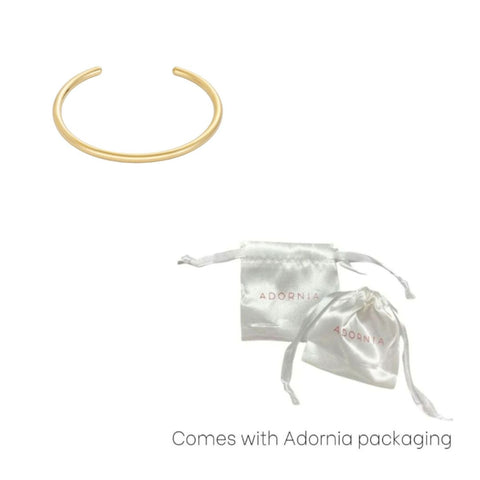Tarnish Resistant 18k Gold Plated Cuff Bracelet