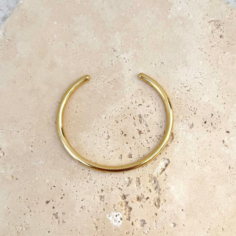 Tarnish Resistant 18k Gold Plated Cuff Bracelet