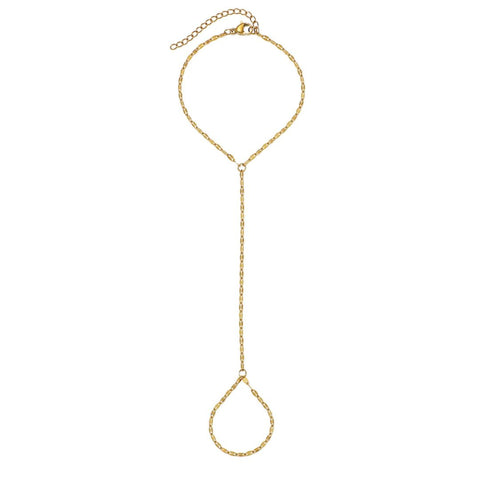 Tarnish Resistant 18k Gold Plated Singapore Handchain