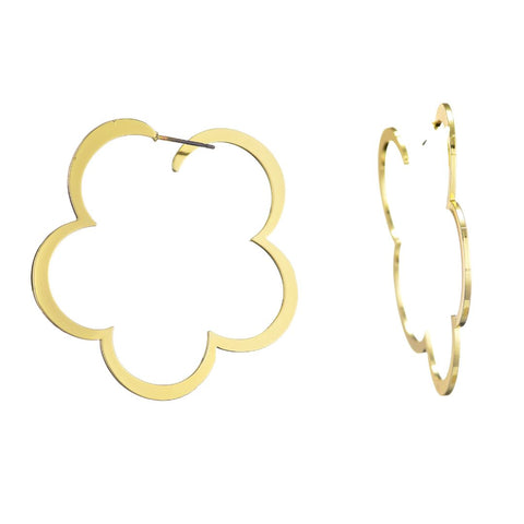 Clover Hoop Earrings