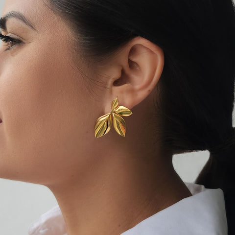 Statement Flower Studs