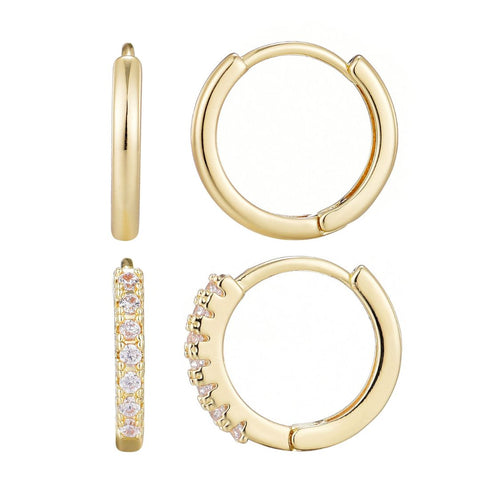 CZ Earring Set
