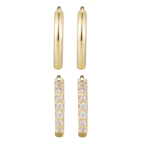CZ Earring Set