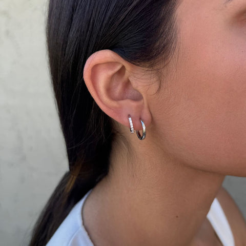CZ Earring Set