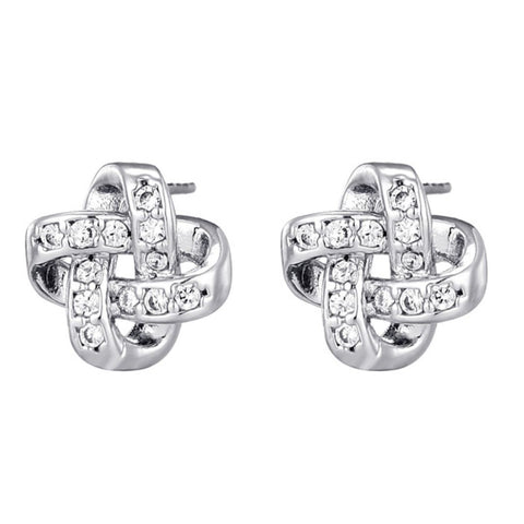 Knot Twist Stud Earrings