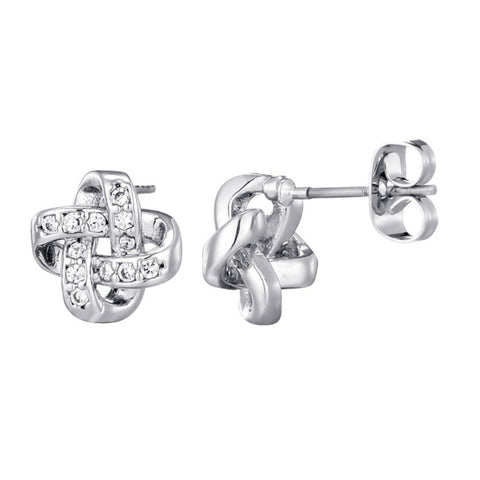 Knot Twist Stud Earrings