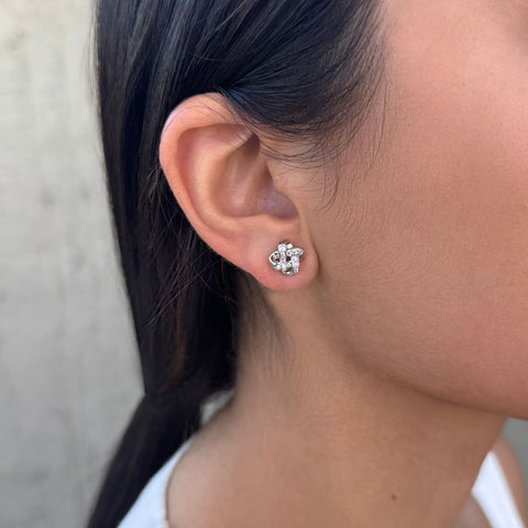 Knot Twist Stud Earrings