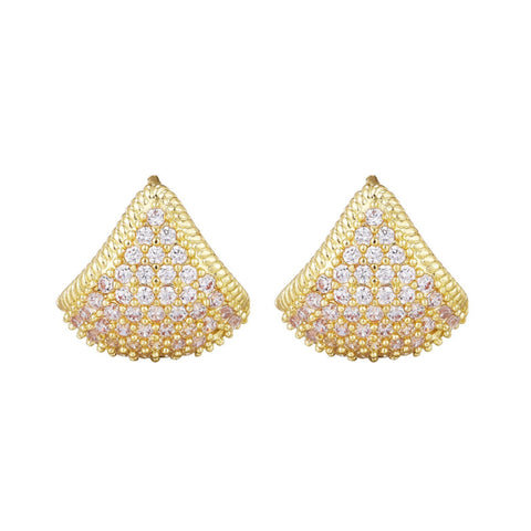CZ Purse Earrings