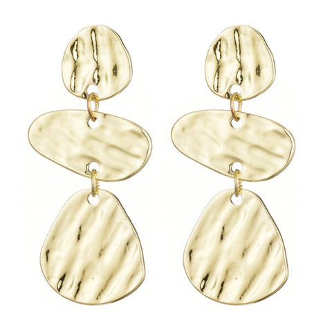 Gold Plated Miro Earrings