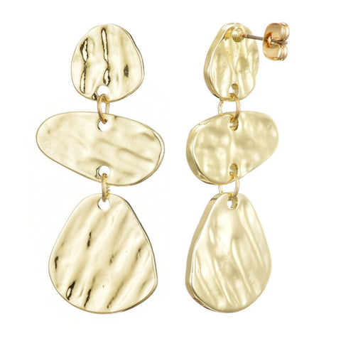 Gold Plated Miro Earrings