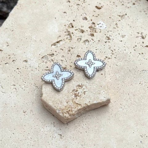 Statement Flower Stud