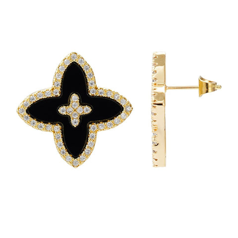 Statement Flower Stud