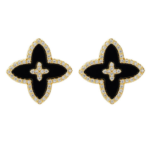 Statement Flower Stud