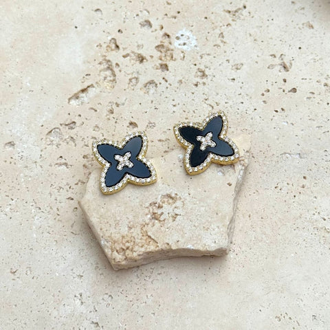 Statement Flower Stud