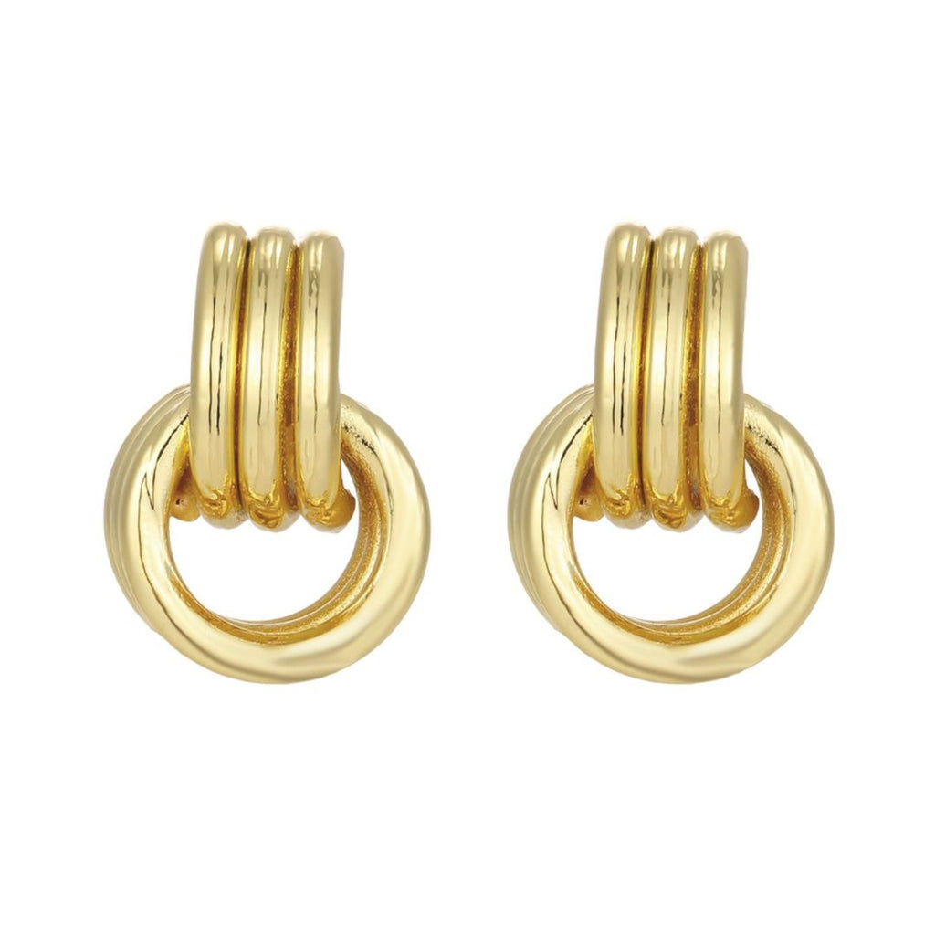 14k Gold Plated Maeve Vintage Studs