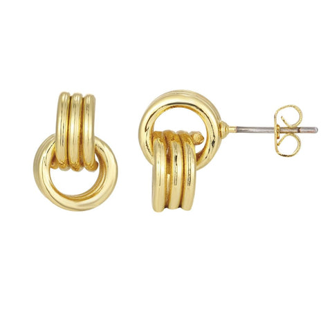 14k Gold Plated Maeve Vintage Studs