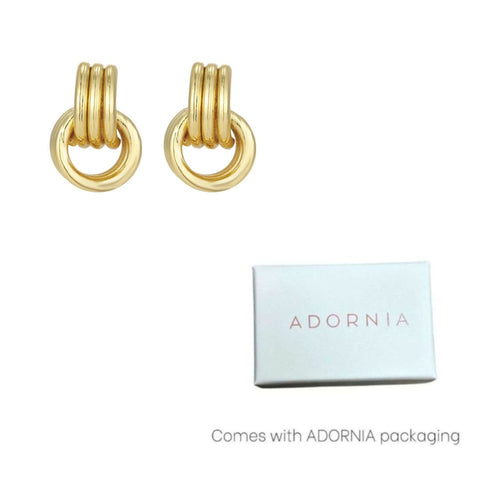 14k Gold Plated Maeve Vintage Studs