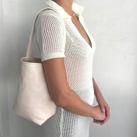 Ivory Bucket Bag