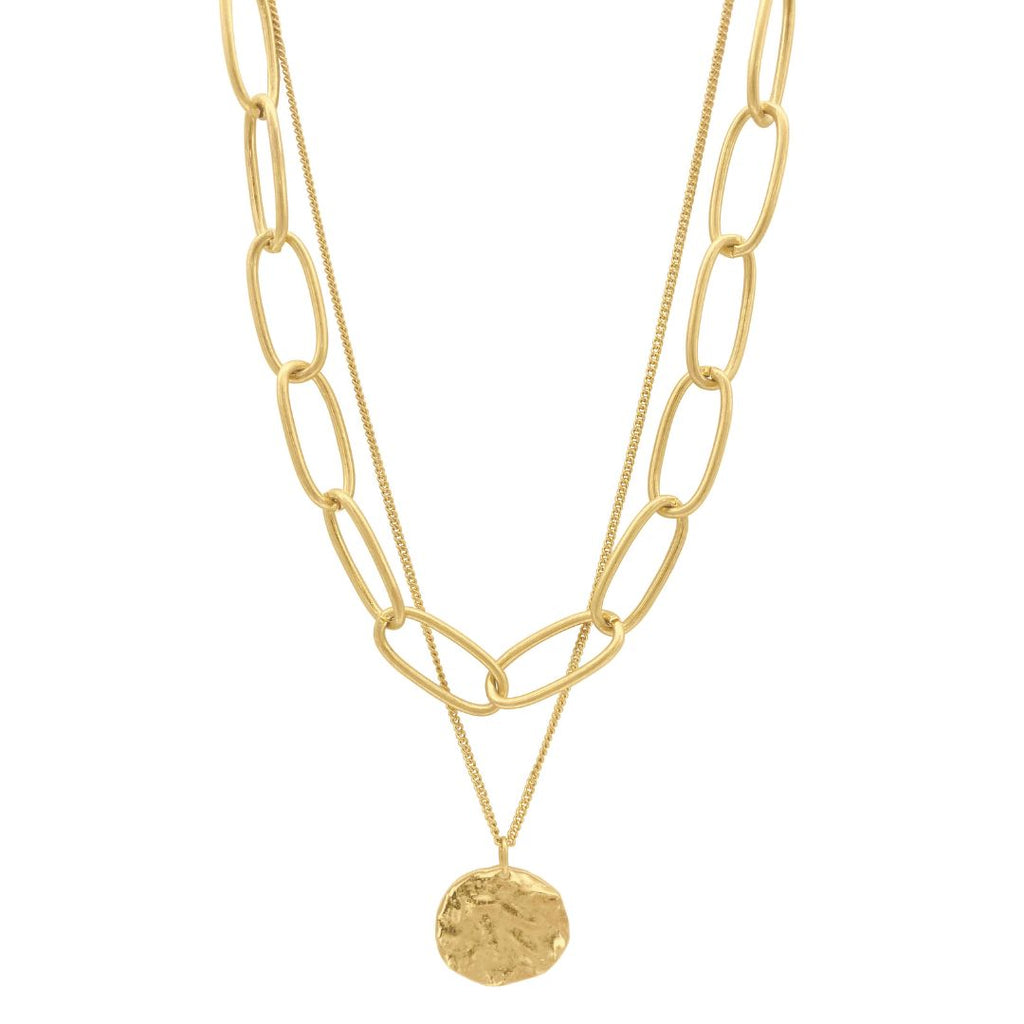 Handmade Golden Gold Brass Coin Necklace, Box at Rs 650/piece in Jaipur |  ID: 22659559662