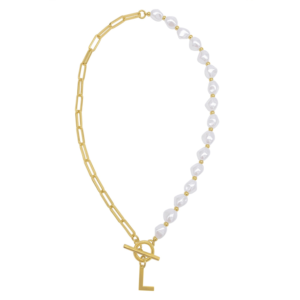 Louis Vuitton Dainty Pearl Pendant Necklace