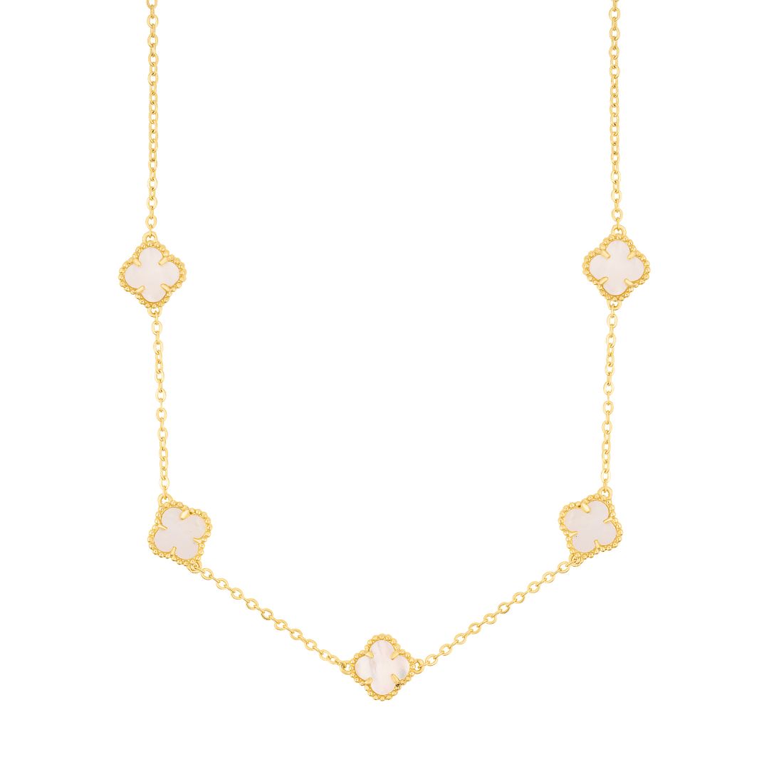 [HYERES LOR] Flower Station Necklace ★人気★ HYERES LOR] Flower Station Necklace ☆人気☆ (HYERES LOR