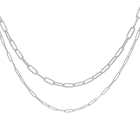 3mm and 4mm Paper Clip Chain Set