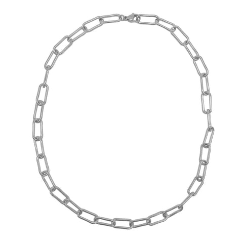 Tarnish Resistant Wide Chunky Paper Clip Chain