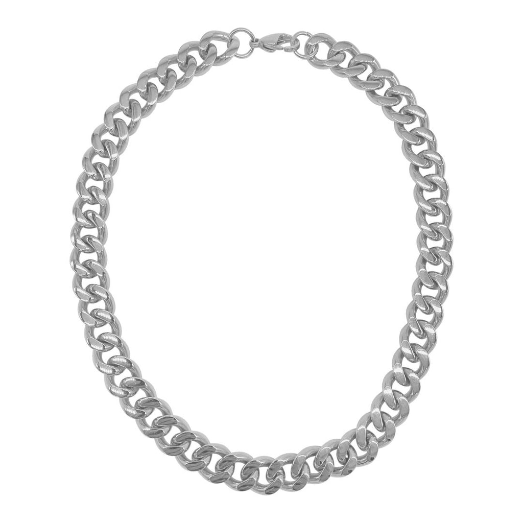 Thin Curb Chain Necklace – GOLDBUG