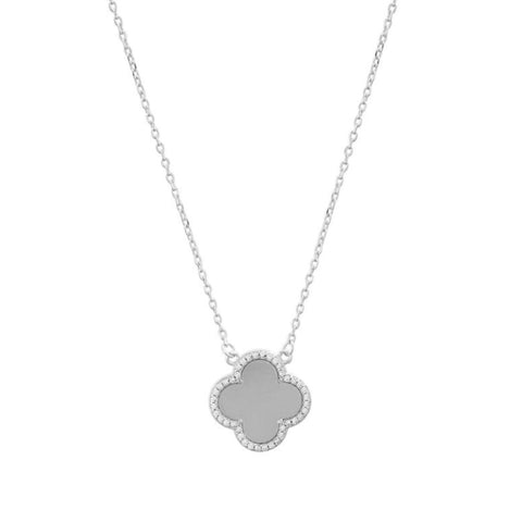 Clover Halo Necklace
