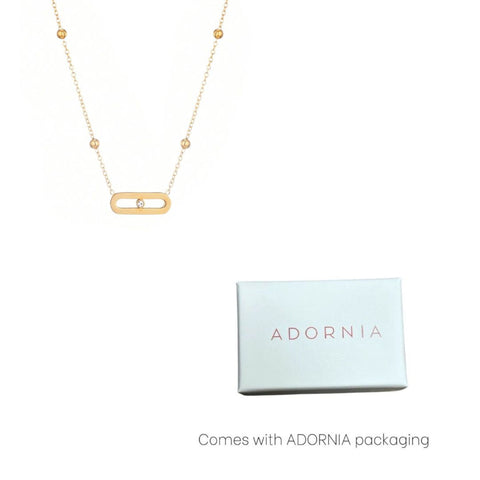 Tarnish Resistant Bar Necklace