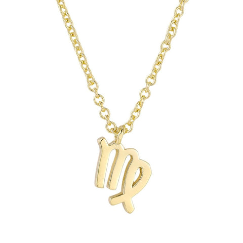 14k Gold Plated Zodiac Necklace