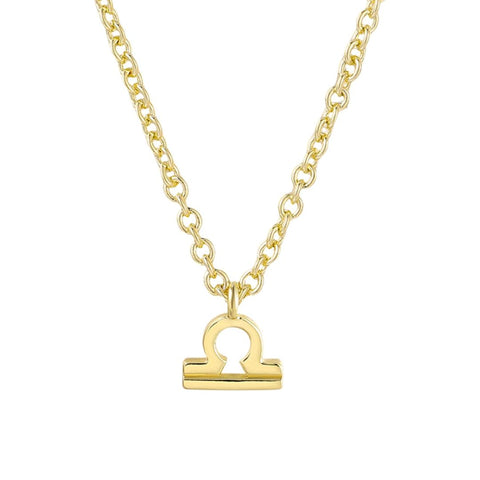 14k Gold Plated Zodiac Necklace