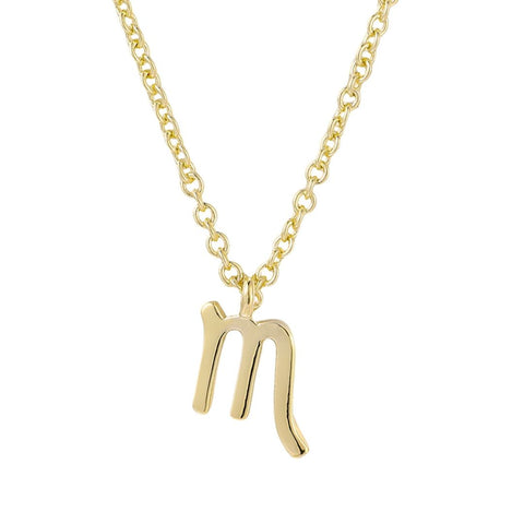 14k Gold Plated Zodiac Necklace