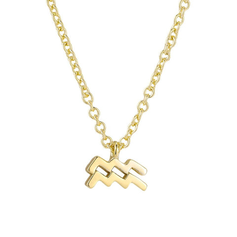 14k Gold Plated Zodiac Necklace