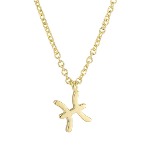 14k Gold Plated Zodiac Necklace
