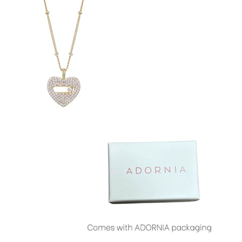 CZ Heart Necklace