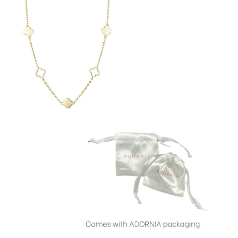 Clover Station Necklace