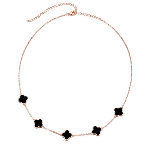 Black Clover Station Necklace