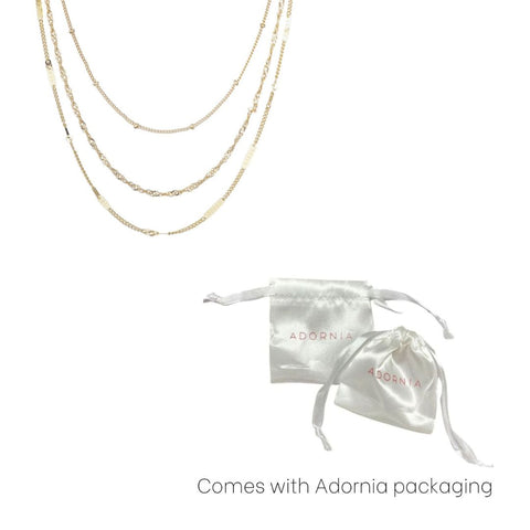 3-Chain Necklace Set